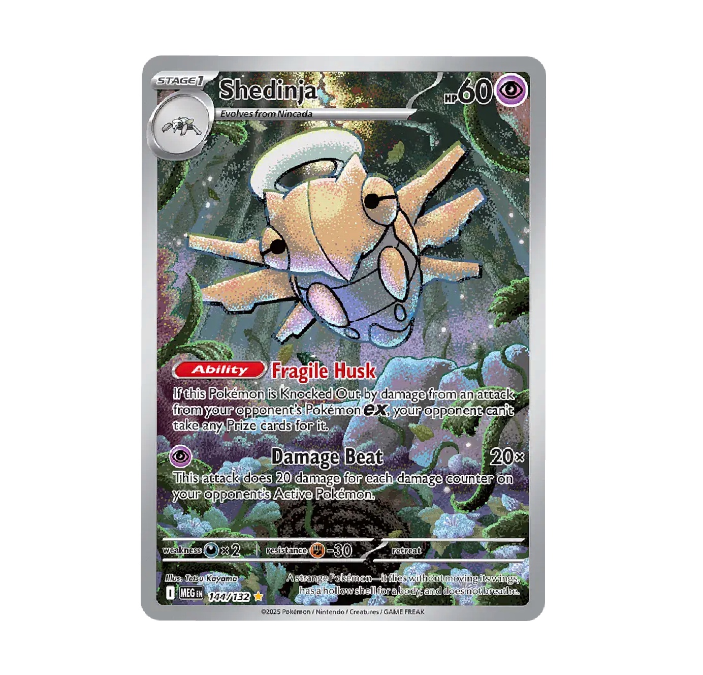 Product Catalogue :: TCG & Hobby :: Pokemon :: Single cards :: Shedinja 072  - Pokemon Mega Symphonia
