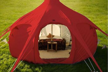 Only in our store! Famous American WeatherMaster tents! (დემო)